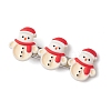 Christmas Theme Resin Alligator Hair Clips PHAR-JH00112-1