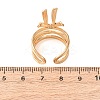 304 Stainless Steel Cuff Open Rings LS-RJEW-H266-05A-G-5