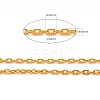 Iron Textured Cable Chains CH-S065-G-LF-7