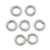 Tarnish Resistant 304 Stainless Steel Open Jump Rings STAS-Q186-02-4x0.7mm-1