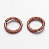 Brass Open Jump Rings Y-JRC7MM-R-2