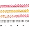 Transparent Painted Glass Beads Strands LS-DGLA-A034-T3mm-A07-3