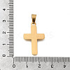 Ion Plating(IP) 304 Stainless Steel Pendants STAS-G102-20G-01-3