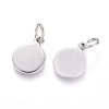 Non-Tarnish 304 Stainless Steel Charms STAS-I124-02B-P-2