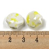Shell Shape Glazed Porcelain Beads PORC-E022-01C-4