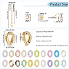 DIY Curb Chains Earrings Bracelets Necklaces Making Kits DIY-PH0009-28-2