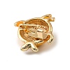 Light Golden Alloy Enamel Brooch LS-JEWB-K018-32E-KCG-2