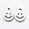 Non-Tarnish 304 Stainless Steel Charms STAS-G215-03P-1