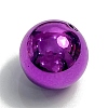 Opaque Acrylic Beads PACR-WH0002-008E-1