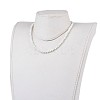 Glass Beaded Necklaces NJEW-JN02271-01-2