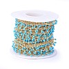 Handmade Enamel Beaded Chains CHC-P007-D01-1