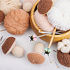 16Pcs 4 Colors Bees Food Grade Eco-Friendly Silicone Focal Beads SIL-DC0001-42-6