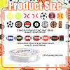 100Pcs Handmade Polymer Clay Beads CLAY-YW0002-45-3