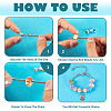 DIY European Bracelete Making Kits DIY-TA0012-17P-5
