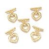 Brass Toggle Clasps KK-Q764-05G-3