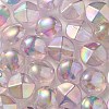 UV Plating Luminous Transparent Acrylic Beads OACR-P010-05C-3