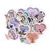 49Pcs Cat and Dog PVC Self Adhesive Stickers Set STIC-C003-01-5