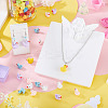 20Pcs Opaque Resin Pendants RESI-TADJ0001-09-6