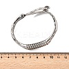 Alloy Hinged Bangles for Women RJEW-S637-02AS-5