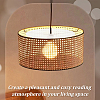 Flat Round PP Lamp Shade Diffuser FIND-WH0152-204-5
