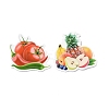 Cartoon Fruit Paper Stickers Set LS-DIY-G066-18-2