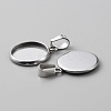 10Pcs 304 Stainless Steel Pendant Cabochon Settings STAS-WH0029-97B-P-2