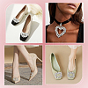 4Pcs 2 Styles Alloy Crystal Rhinestone Wedding Shoe Decorations AJEW-WR0002-38-6