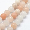 Natural Pink Aventurine Beads Strands LS-G-I199-22-4mm-1