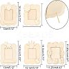 Unfinished Natural Wood Photo Frames WOOD-NB0001-53-6