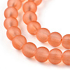 Transparent Glass Bead Strands GLAA-S031-4mm-33-1-3