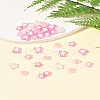 200Pcs 5 Styles Transparent Acrylic Beads TACR-FS0001-54A-10