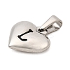 304 Stainless Steel Pendants LS-STAS-P278-01L-P-1-2