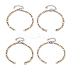 304 Stainless Steel Figaro Chain Bracelet Makings AJEW-JB01284-1