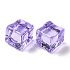 Square Transparent Resin Ice Cubes RESI-C034-03-3