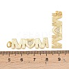 Brass Micro Pave Cubic Zirconia Pendants KK-P339-10G-3