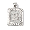 Rack Plating Brass Pendants KK-B092-42P-B-1