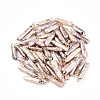 Electroplated Natural Keshi Pearl Pendants PEAR-S012-83-4