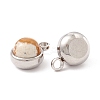 Natural Picture Jasper Charms G-K325-01P-06-3
