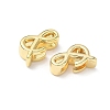 Brass Slide Charms KK-L253-14G-2