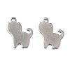 Non-Tarnish 201 Stainless Steel Pendants X-STAS-K217-01-1