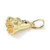 Halloween Theme Brass Micro Pave Cubic Zirconia Pendants LS-KK-L248-05G-01-2