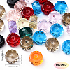30Pcs Transparent K9 Glass Beads GLAA-YW0004-16B-1