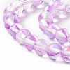 Synthetic Moonstone Beads Strands G-E573-02A-20-4