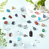 SUNNYCLUE Natural & Synthetic Mixed Gemstone Pendants G-SC0001-36-4