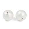 Compressed Cotton Pearl Beads WOVE-V001-A01-10mm-2