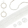 9 Strands 3 Style Electroplate Glass Beads Strands EGLA-PH0001-29-8