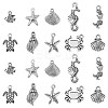Tibetan Style Alloy Pendants TIBEP-CJ0001-10-1