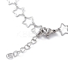 Non-Tarnish 304 Stainless Steel Star Link Chain Anklets for Men Women LS-STAS-B039-14P-3