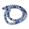 Natural Blue Aventurine(Dyed & Heated) Beads Strands G-U015-6MM-01-3