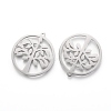 Non-Tarnish 304 Stainless Steel Pendants STAS-L245-011P-2